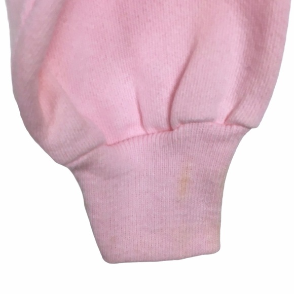 VINTAGE Sweatshirt Puff Paint Handmade Coral Shells Retro Golden Girls Size XL - Picture 8 of 13